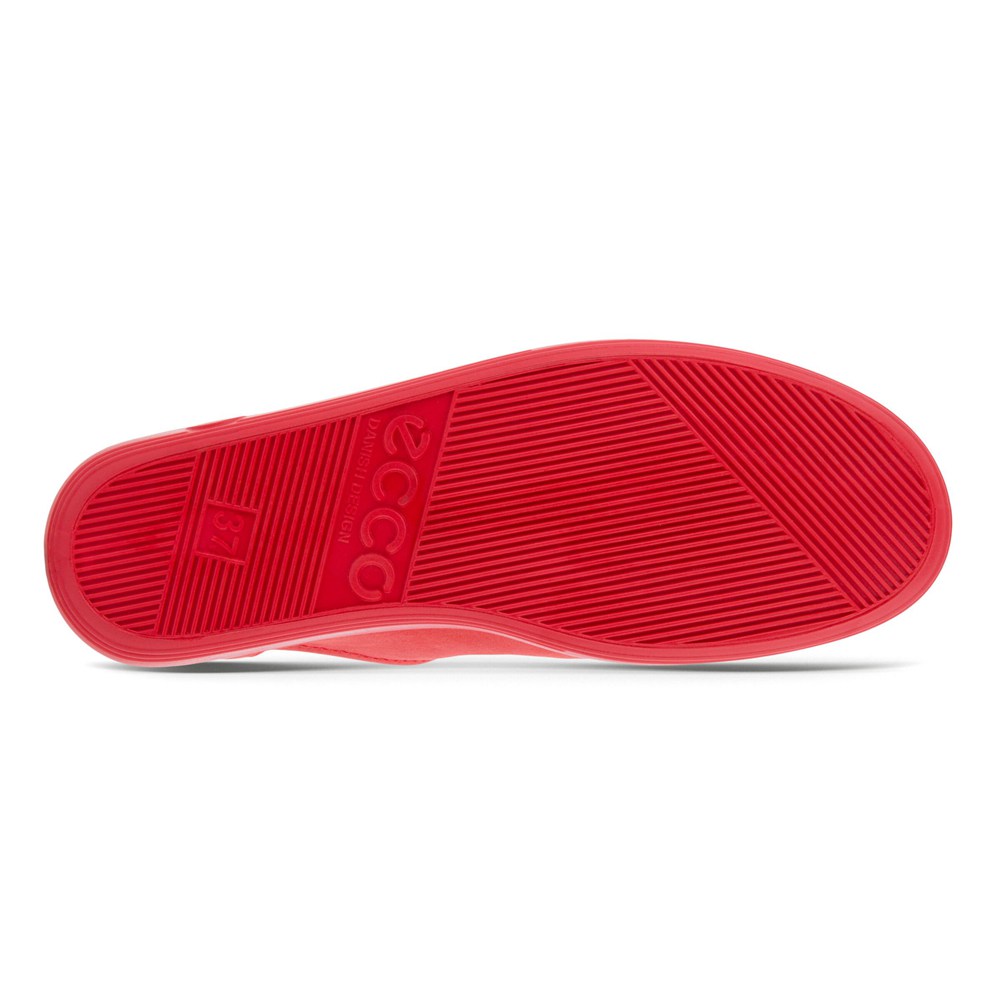 Tenis Mujer - ECCO Soft 2.0 Tie - Rojos - VUM368507